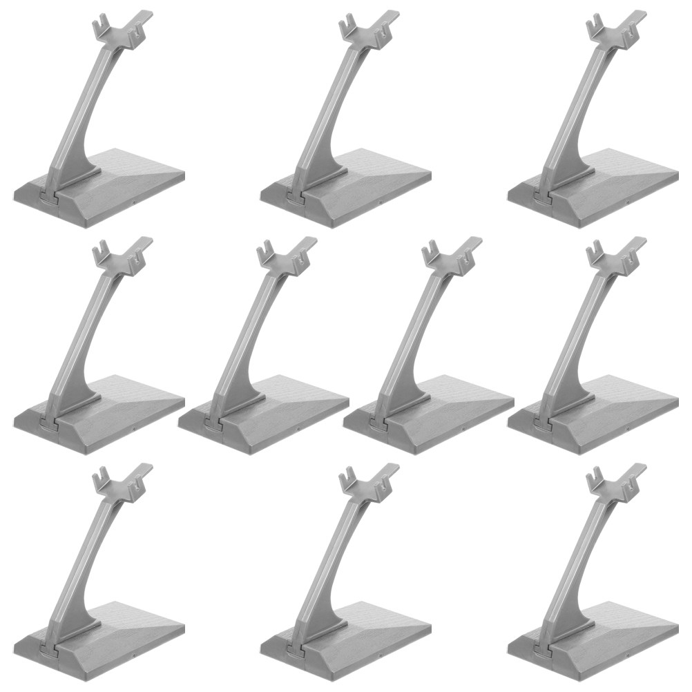 Model Airplane Plastic - 10 Peças Suporte de Exibição para