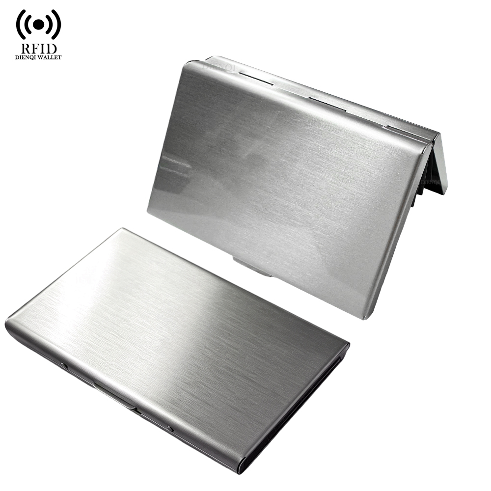 Card Top Loader - Porta-Cartões RFID, Estojo de Cartão de