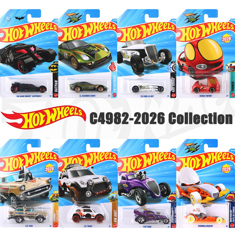 Die Cast Car 1 64 - Coleção Hot Wheels C4982-2026, Modelo de