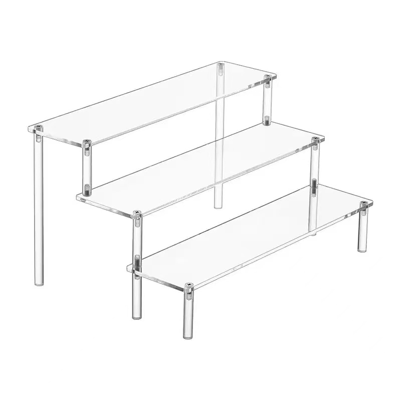Suporte de acrílico transparen - Display Risers Set avaliação e preço