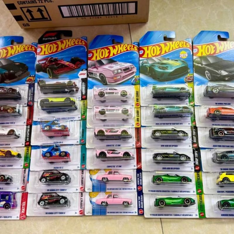 Novos Hot Wheels 2026 F Case 1 - Hot Wheels Car Mainline avaliação e preço