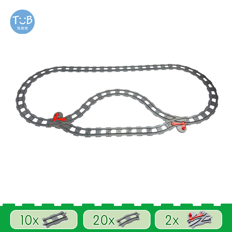 Conjunto de pista de trem gran - Lego Set City avaliação e preço
