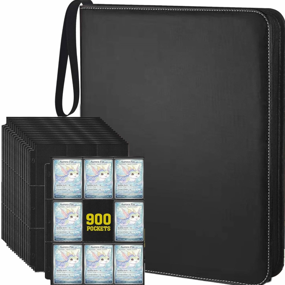 Álbum de Cartas com 900 Bolsos - Card Penny Sleeve avaliação e preço