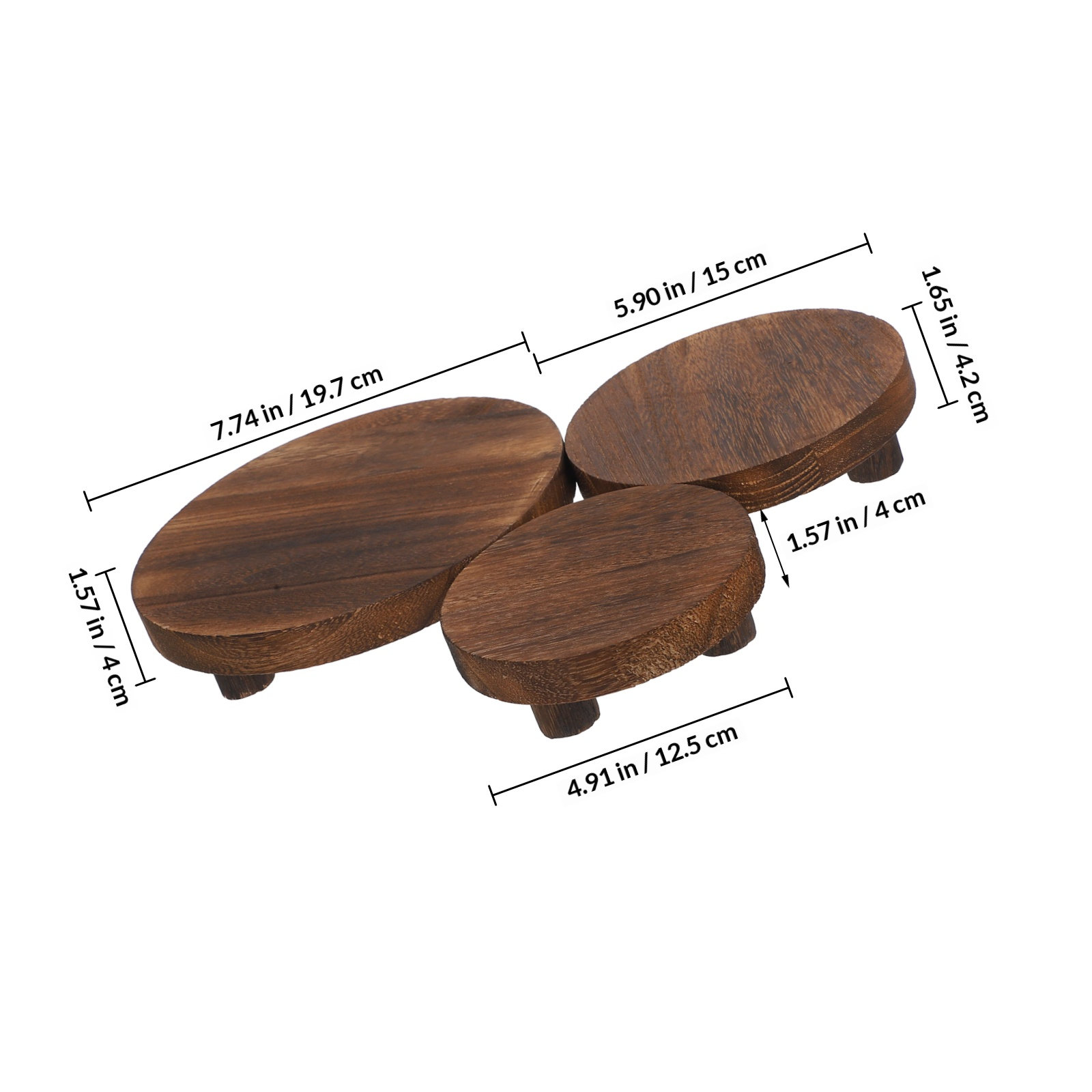Conjunto de 3 Suportes de Made - Display Risers Set avaliação e preço